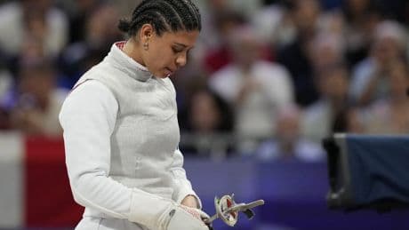 French Olympic fencer Ysaora Thibus escapes doping ban with kissing defense