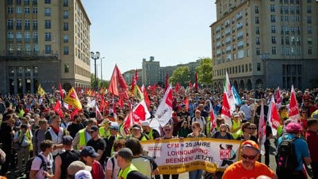 Tag der Arbeit: Tausende bei Gewerkschafts-Kundgebungen zum 1. Mai in Berlin