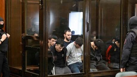Russland: 19 Männer wegen Angriff auf Konzerthalle Crocus City Hall vor Gericht
