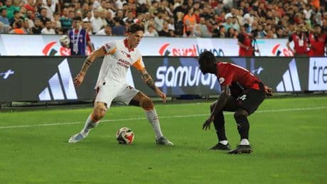 Zaniolo, 745 gün sonra Galatasaray formasını terletti