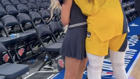 Tyrese Haliburton celebrates with girlfriend after breaking Knicks hearts: ‘My baby’