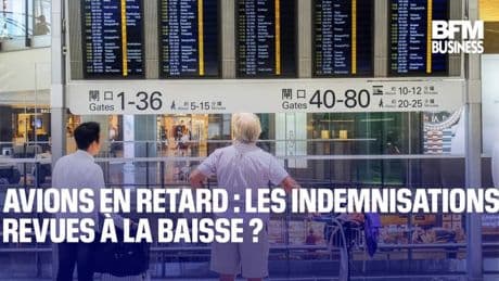 Avions en retard : les indemnisations revues à la baisse ?