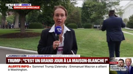 Sommet avec Donald Trump: Emmanuel Macron est arrivé à Washington