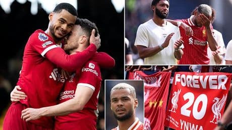 Cody Gakpo pays tribute to 'unforgettable' Diogo Jota - as Liverpool prepare for their first game at Anfield since the forward's tragic death