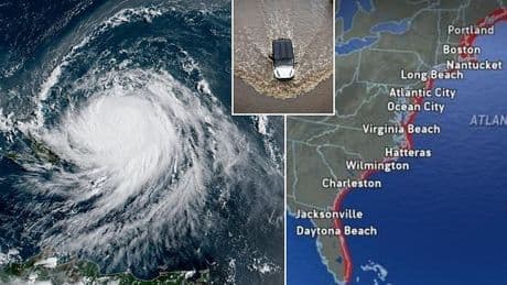 Hurricane Erin's life-threatening path revealed in latest spaghetti models as officials order evacuations