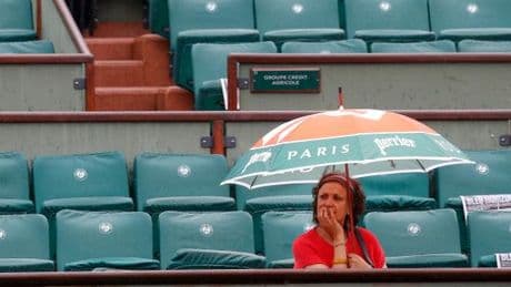 Pleut-il vraiment tout le temps à Roland-Garros ?