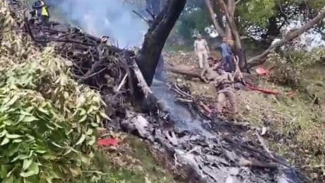Hindistan'da helikopter kazası: 7 ölü