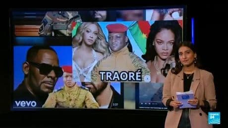 From Beyoncé to R. Kelly, AI music videos praise Burkina Faso's junta leader Ibrahim Traoré