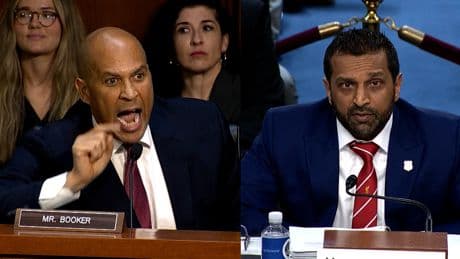 FBI head Kash Patel, Sen. Cory Booker clash during heated committee meeting