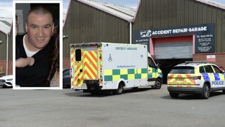 Cops hunt masked men over 'machete' attack at garage owned by Daniel crime gang