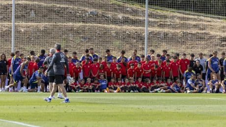 Día 3 del Atlético en Los Ángeles de San Rafael