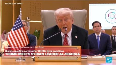 Donald Trump's address to the U.S- Gulf Cooperation Council summit in Riyadh