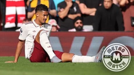 Mikel Arteta provides William Saliba injury update after Arsenal star limps off at Anfield