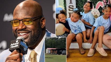 Stunning gesture from Shaquille O'Neal to family of four sisters killed in house fire