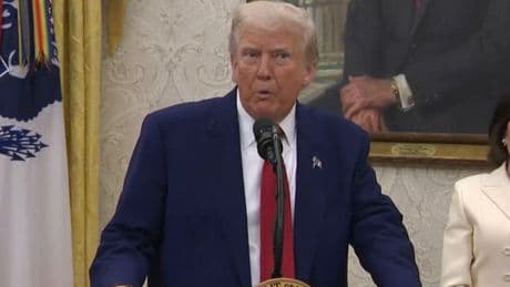 Trump suggests Harvard should have cap on international students