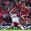 Nog geen doelpunten op Anfield, Trossard niet aan de aftrap bij Arsenal