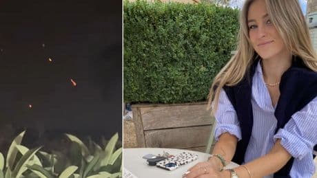 Holiday horror as Brits in Cyprus watch missiles flying through night sky