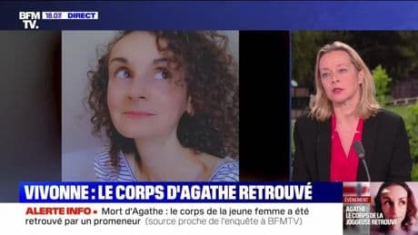 Story 4 : mort d'Agathe, pas de piste privilégiée à ce stade - 05/05