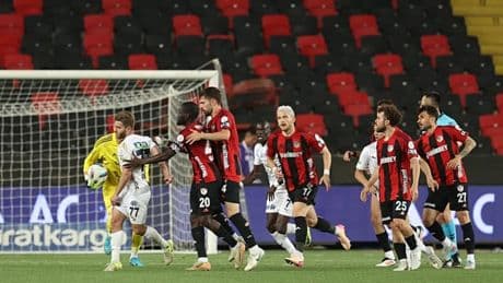 Gaziantep FK'nin galibiyet hasreti 6 maça çıktı