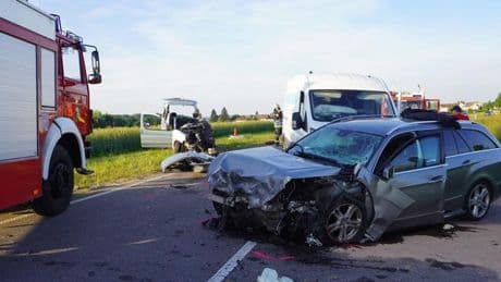 Landkreis Sigmaringen: Eine Tote und Verletzte bei Frontalzusammenstoß auf B313