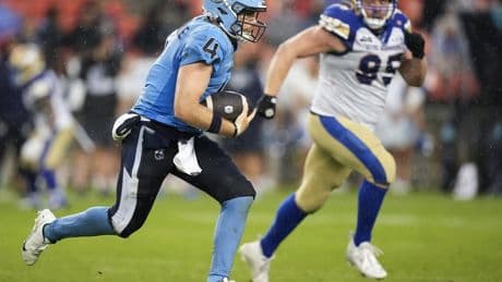 Winnipeg Blue Bombers tweak offence, defence for rematch with Argonauts