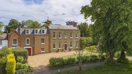 Huge fire rips through nine-bed mansion on millionaire’s row reducing home to ashes in Bank Holiday horror