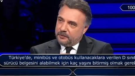 D sınıfı sürücü belgesi alabilmek için kaç yaşını bitirmiş olmak gerekir?