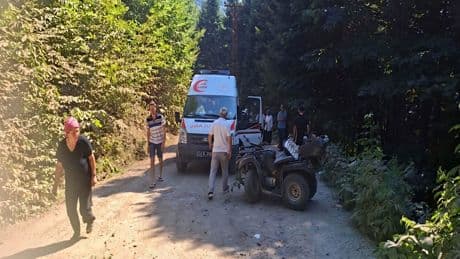 Takla atan ATV'nin sürücüsü hayatını kaybetti
