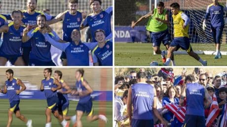 Las conclusiones del 'stage' del Atlético en San Rafael