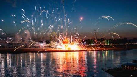 Düsseldorf: Unfall beim Rheinkirmes-Feuerwerk durch Fehlzündung ausgelöst