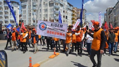 Karaman'da 1 Mayıs Kutlandı