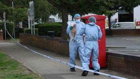 'Mass brawl' outside TK Maxx sees man stabbed as brawlers wield wooden stake