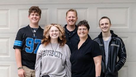 Our 3 kids still live at home after high school. We thought we'd be empty nesters, but intergenerational living works for us.