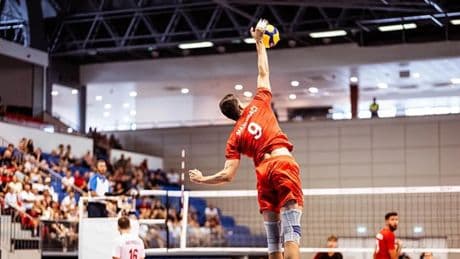 A Milli Erkek Voleybol Takımı, Macaristan'ı 3-0 mağlup etti