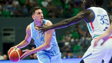 76-74. Italia no puede con una Grecia sin Giannis Antetokounmpo