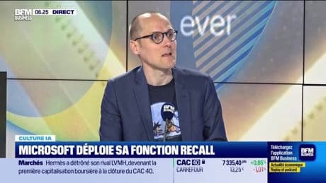 Culture IA : Microsoft déploie sa fonction Recall, par Anthony Morel - 16/04