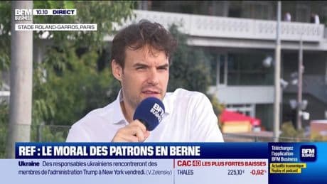 Les Experts : REF, le moral des patrons en berne - 28/08