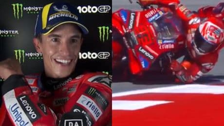 Marc Márquez explica la salvada que le deja al borde del título: "Cuando iba líder, ¡pam!"
