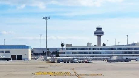 Palma de Mallorca airport horror attack as man stabbed in neck 'for no reason'