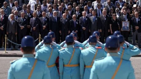 Eski Sağlık Bakanı Halil Şıvgın için Meclis'te cenaze töreni düzenlendi
