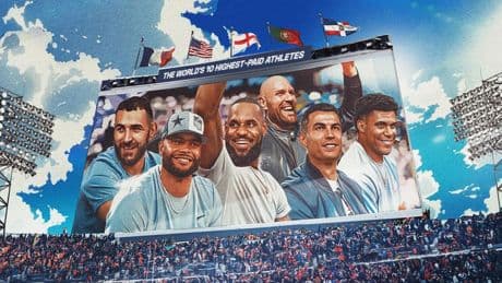 The World’s 10 Highest-Paid Athletes 2025