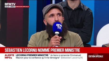 FORUM BFMTV - Kévin, gardien d'immeubles dans les Yvelines, estime que Sébastien Lecornu "n'est pas légitime", à être nommé Premier ministre