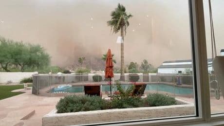 VIDEO Images de l’impressionnante tempête de sable en Arizona