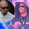 Jay Z takes a subtle swipe at Kanye West after his 'vulgar and offensive' tweets about their family - as he performs with wife Beyonce for the first time in seven years