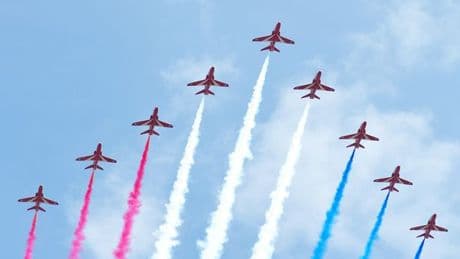Red Arrows flypast this weekend - full list of areas in England you can see iconic planes
