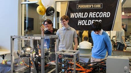Incredible ‘blink and you’ll miss it’ clip shows robot solving Rubik’s Cube in 100 MILLISECONDS breaking world record