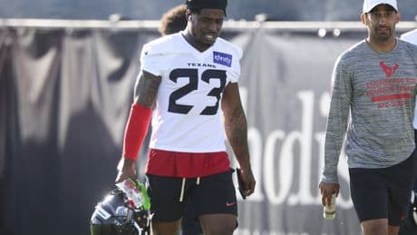 C.J. Gardner-Johnson carted off from practice in major Texans injury concern