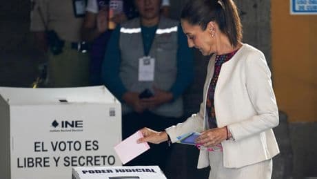 Las controvertidas elecciones judiciales de Sheinbaum en México se saldan con una participación de menos del 15%