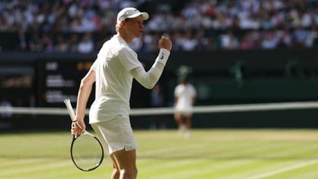 Erster Wimbledon-Sieg für die Nr. 1 - WINNER SINNER