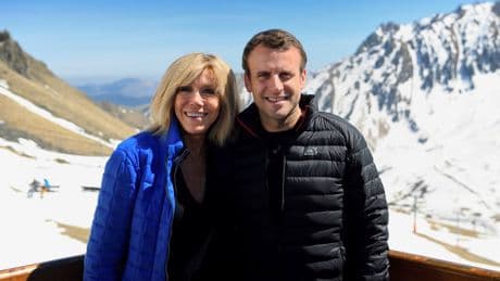 Classroom crush to face push: Key moments in the Macrons' relationship